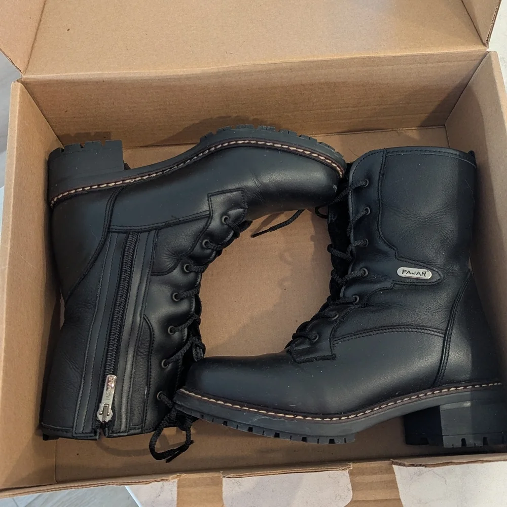 Pajar Elise Black Winter Boots –‎ New in Box – Size 6 - Picture 2 of 13